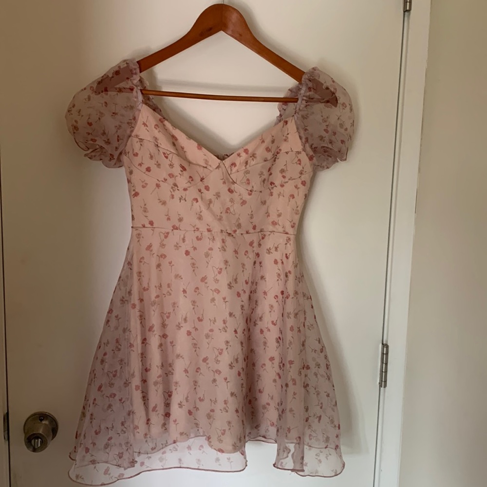 Cider Floral Summer Mini Dress